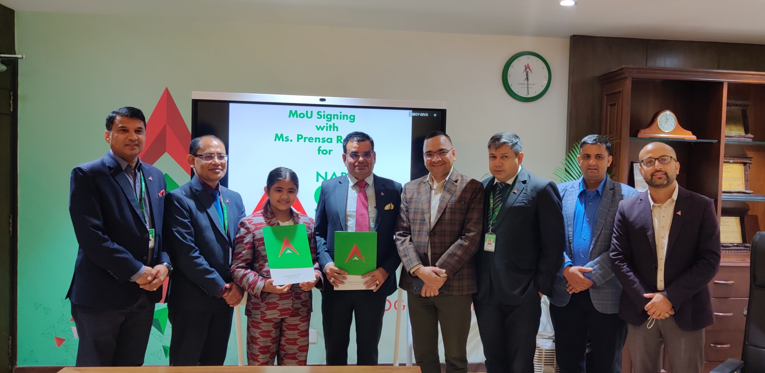 Nabil appoints Prensa Regmi as the brand ambassador of ‘Nabil Gen Alpha