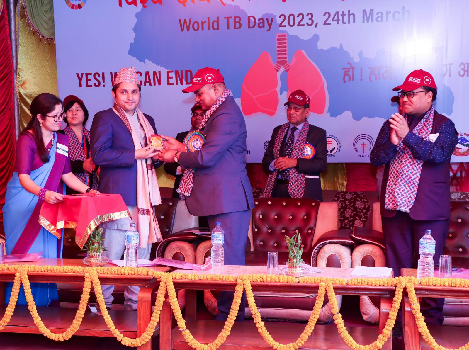 Damien Foundation Nepal awarded Dirga Rana Samundra Bam Gold Medal