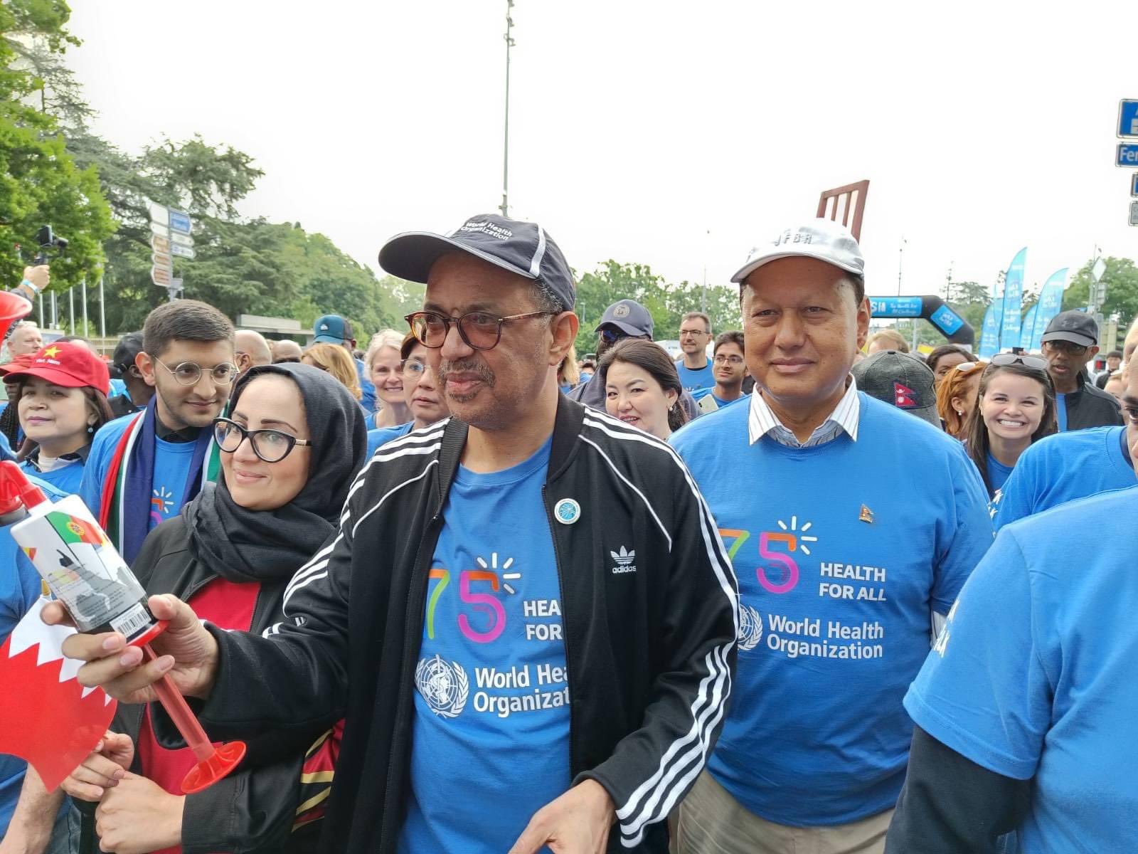 Nepal's Health Minister attends 76th World Health Assembly - Nepal Live